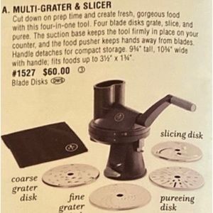 Pampered Chef Multi-Grater & Slicee NIB!